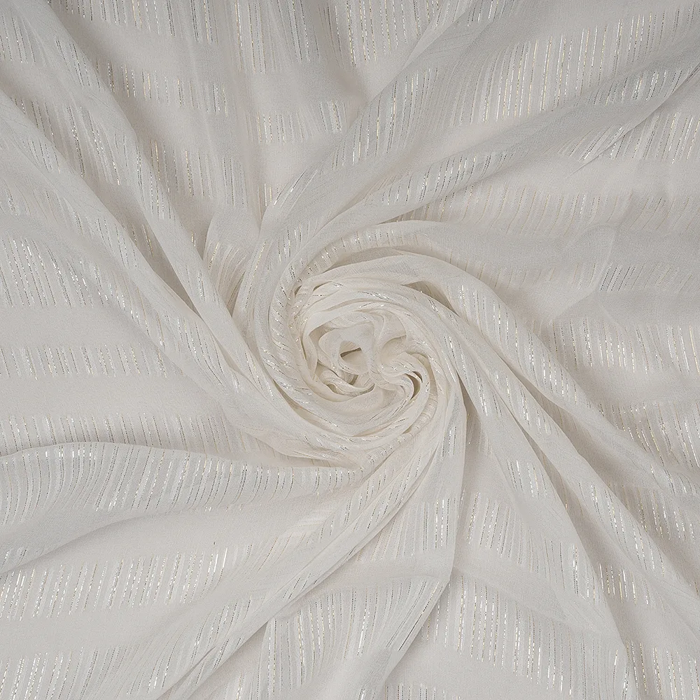 Georgette Lurex Jacquard