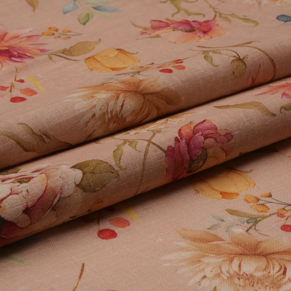 COTTON LINEN PLAIN - PRINTED
