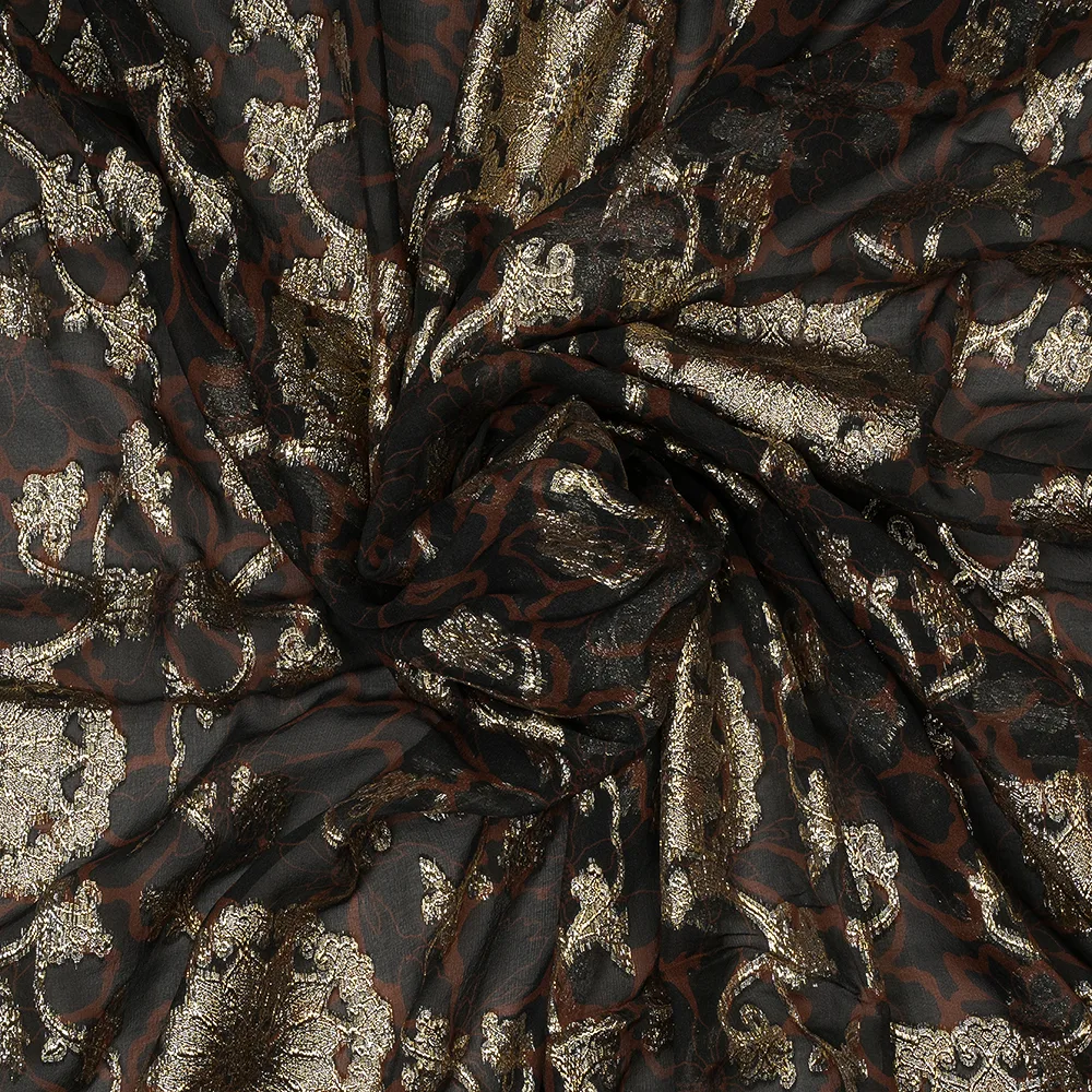 GEORGETTE LUREX JQ. PRINTED