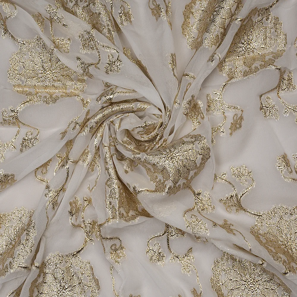 Georgette Lurex Jacquard
