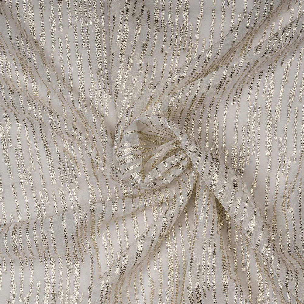 Georgette Viscose Lurex Jacquard