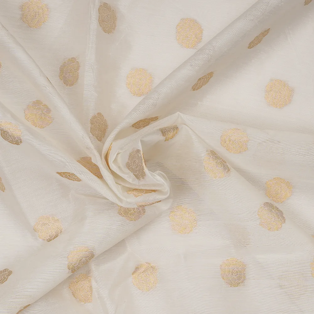 Silk Chanderi Jari Butta