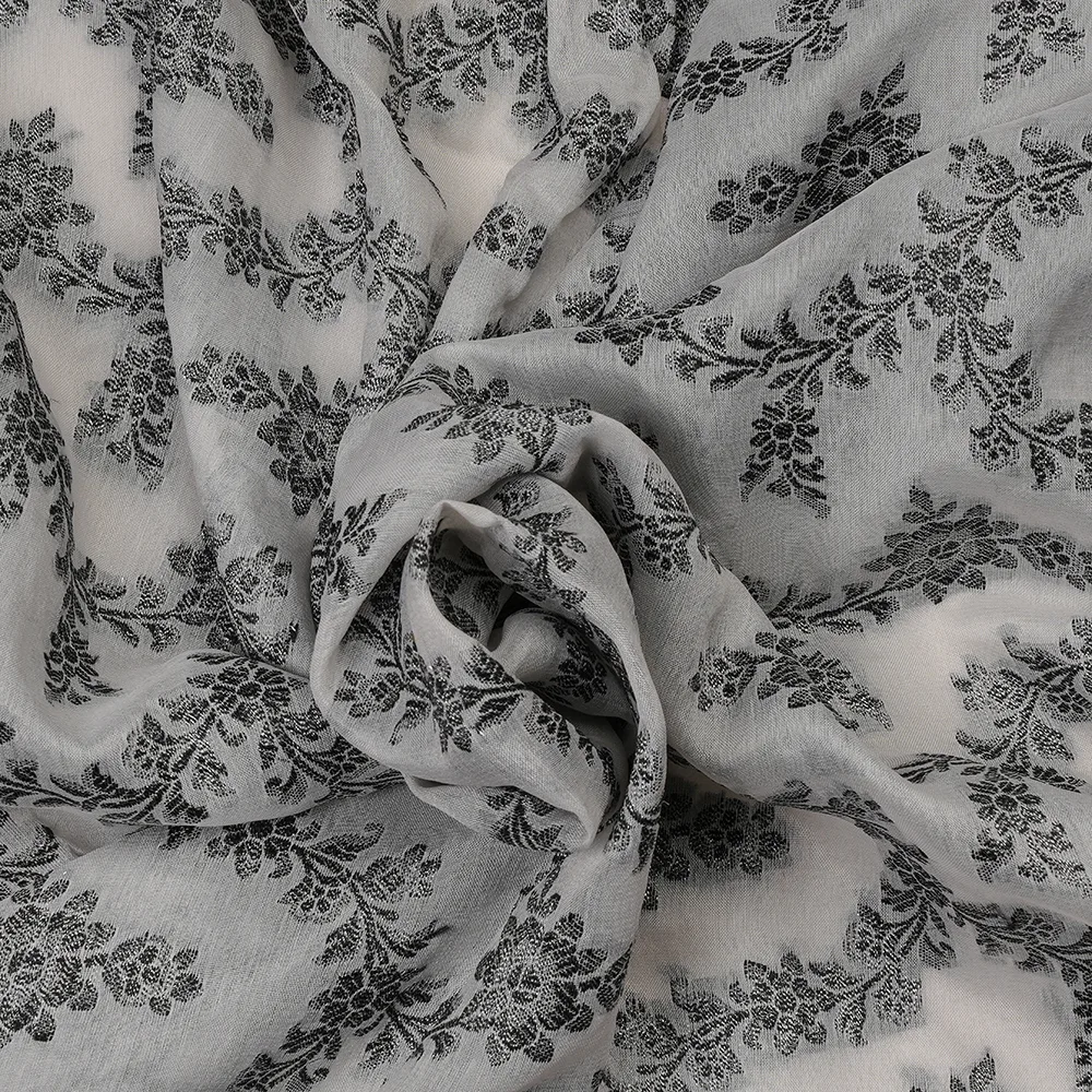 Crepe Jari Jacquard