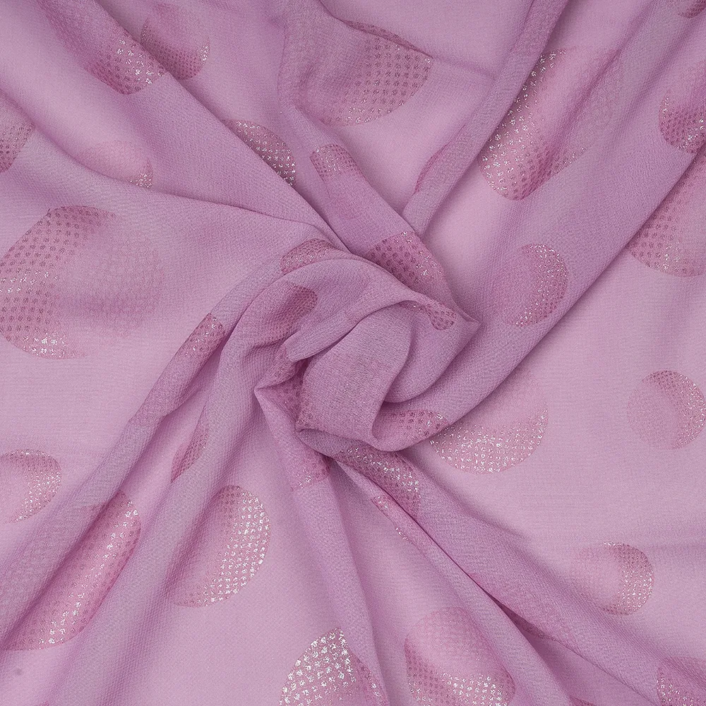 Georgette Plain - 60 Grams - Shimmer Print