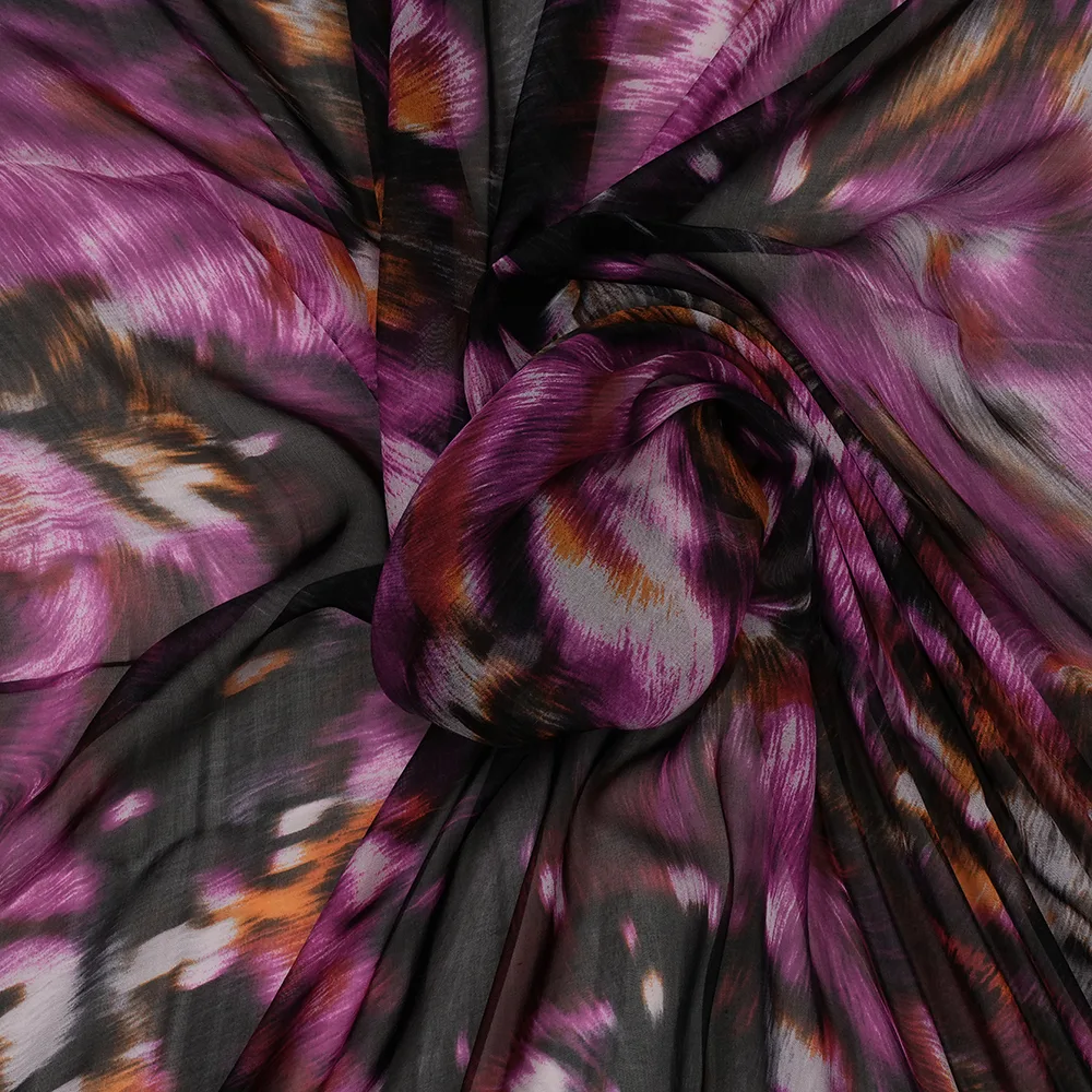 Flat Chiffon Plain 40 Grams - Digital Print