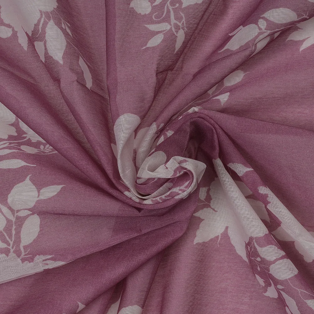 Silk Cotton Chanderi - Digital Print