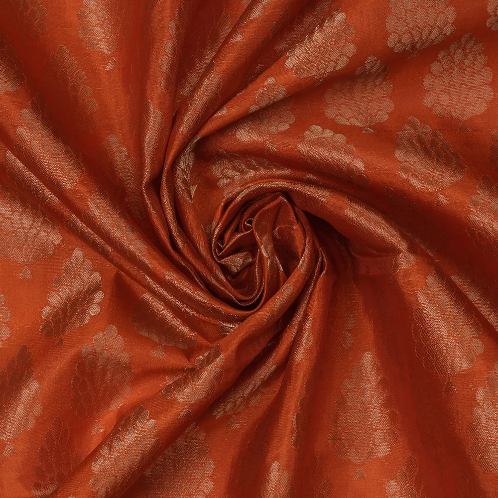 Dupion Kora Jacquard Jari Butta