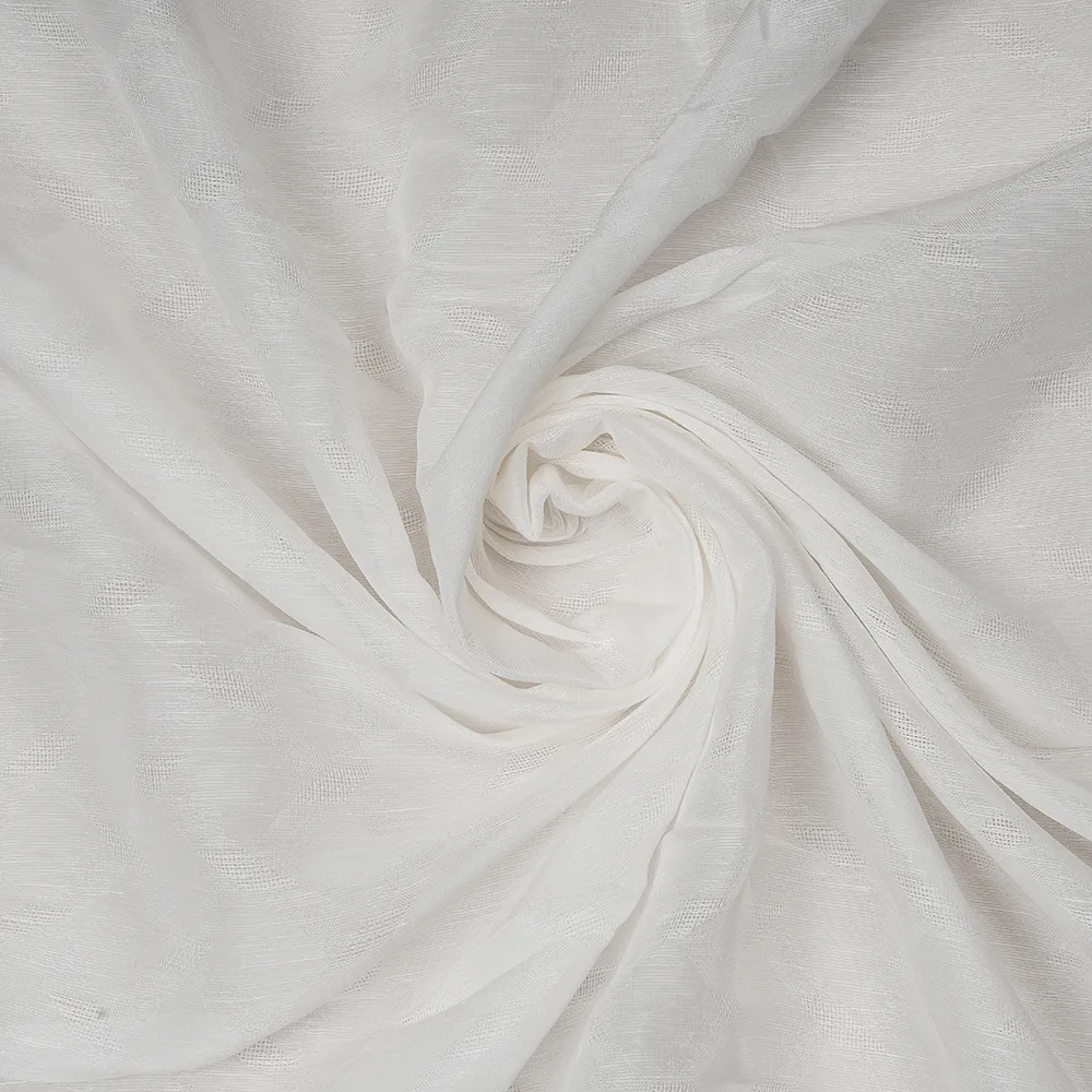 Silk Linen Jacquard