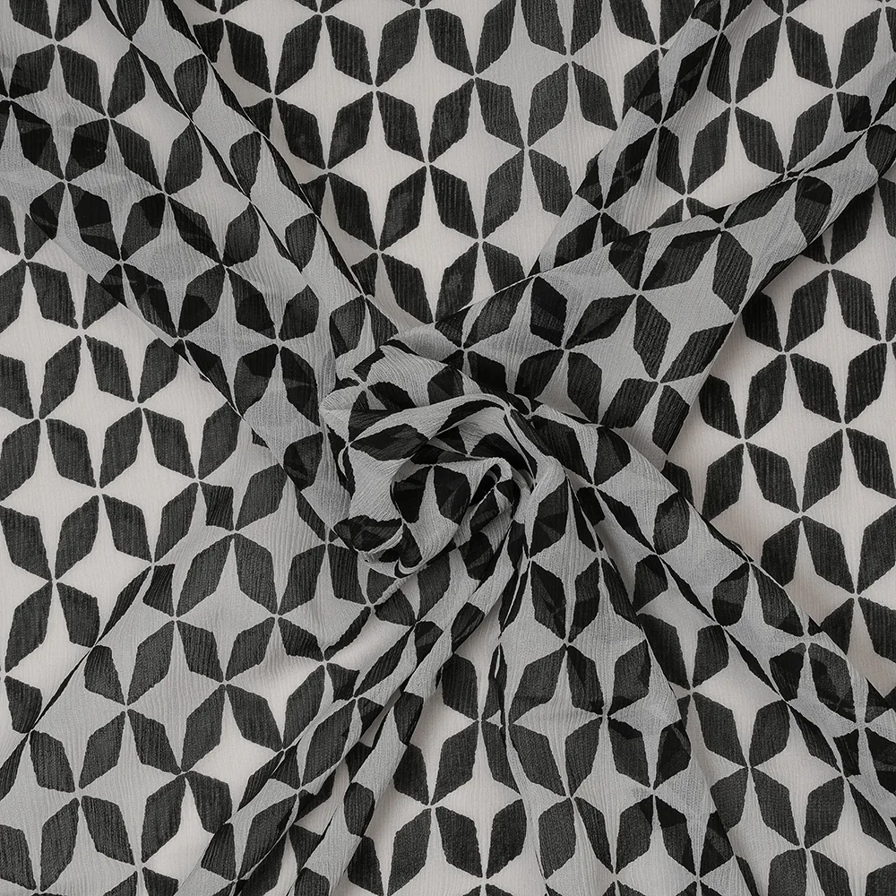 Chiffon Diamond Plain 32 Grams - Print
