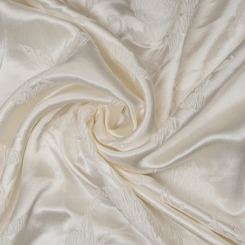 SILK VISCOSE JACQUARD
