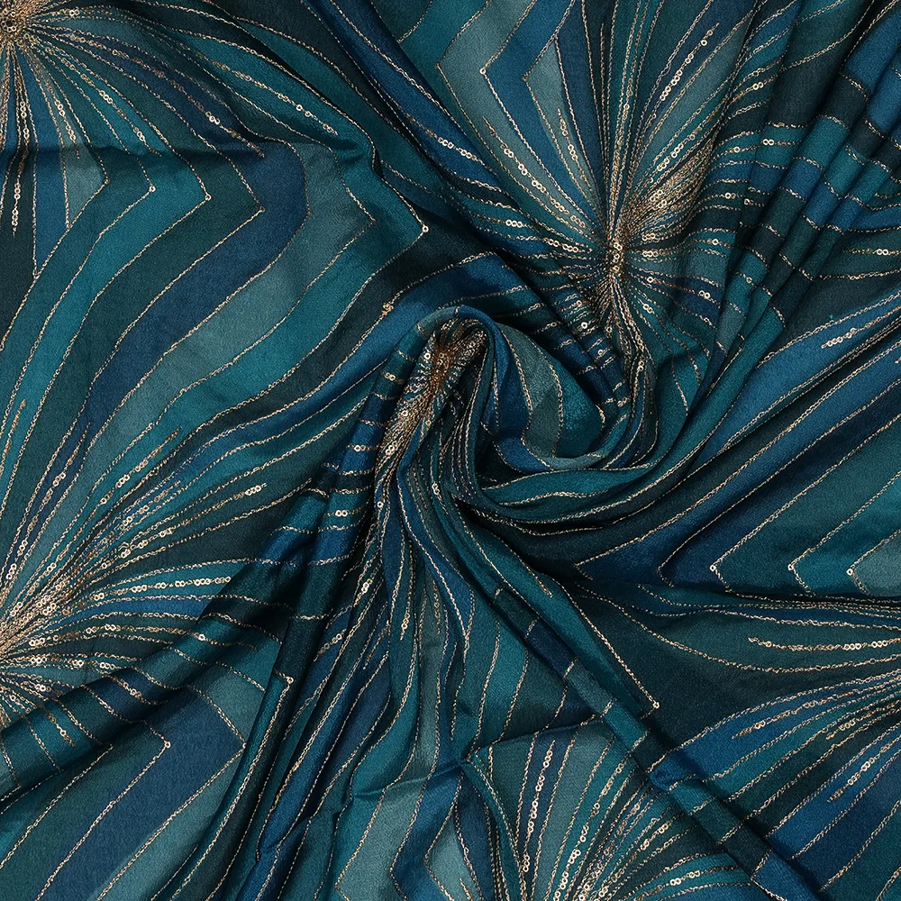 BAMBERG CREPE EMBROIDERY PRINT