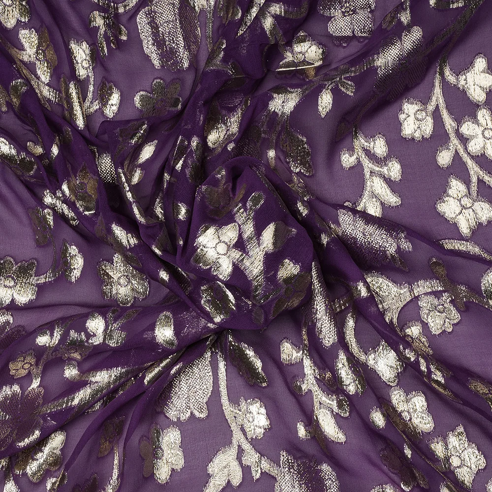 Georgette Lurex Jacquard