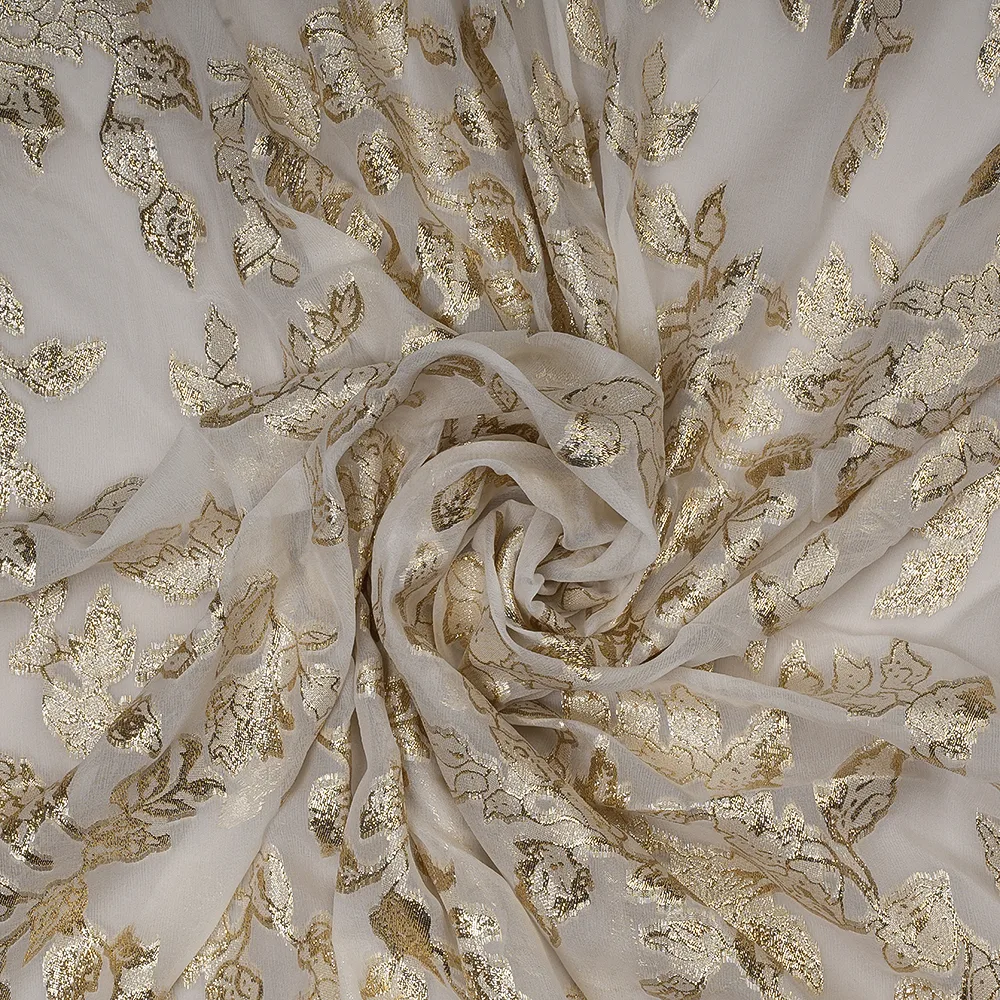 Georgette Lurex Jacquard