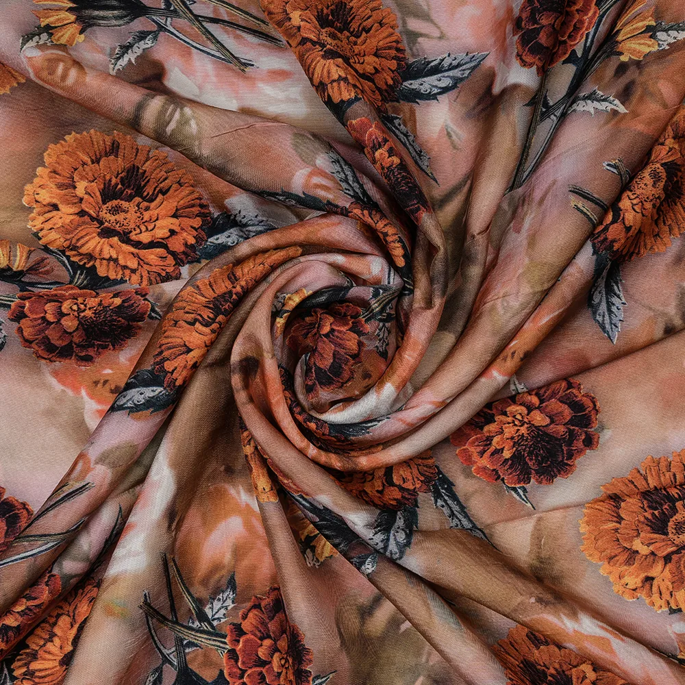 Bamberg Crepe Plain - Digital Print