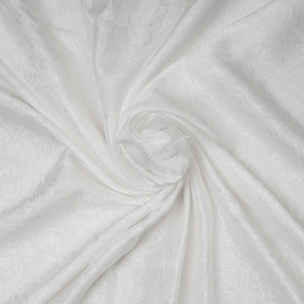 SILK VISCOSE JACQUARD