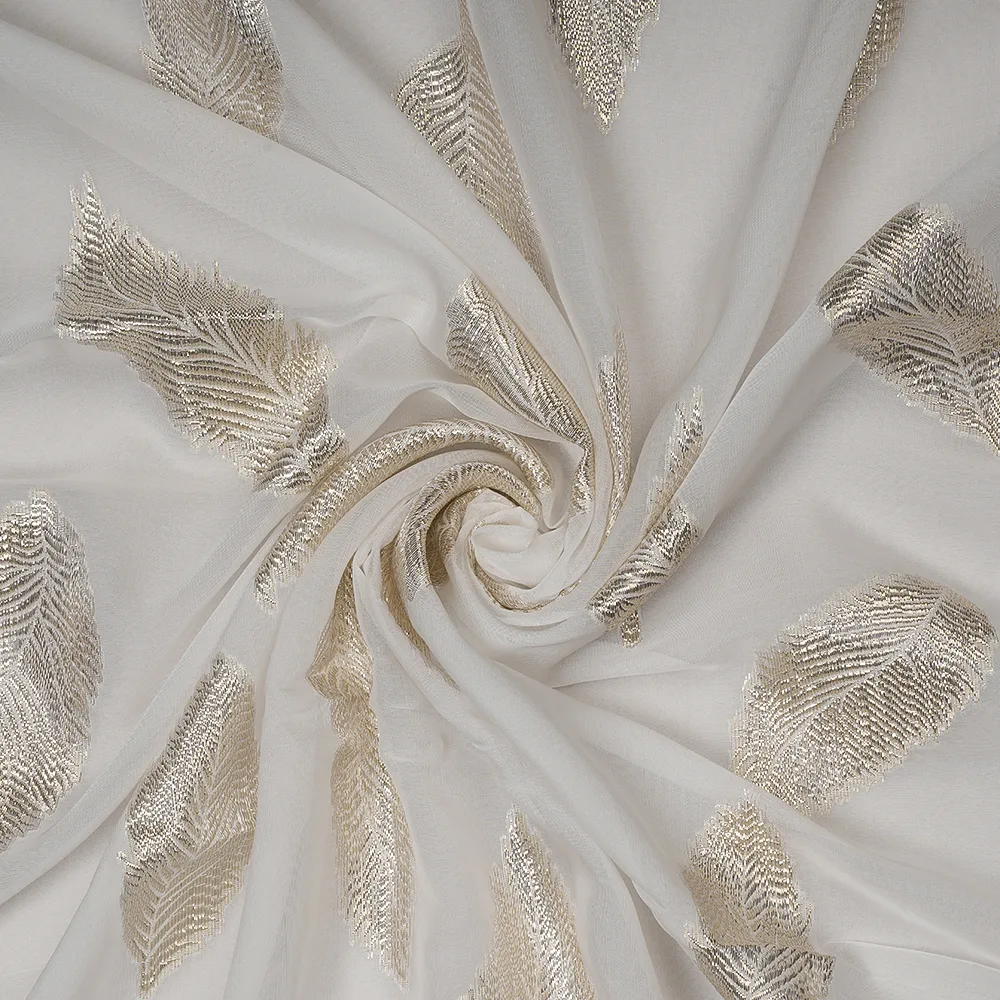 Georgette Viscose Lurex Jacquard