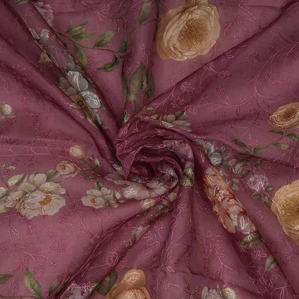 ORGANZA EMBROIDERY PRINTS