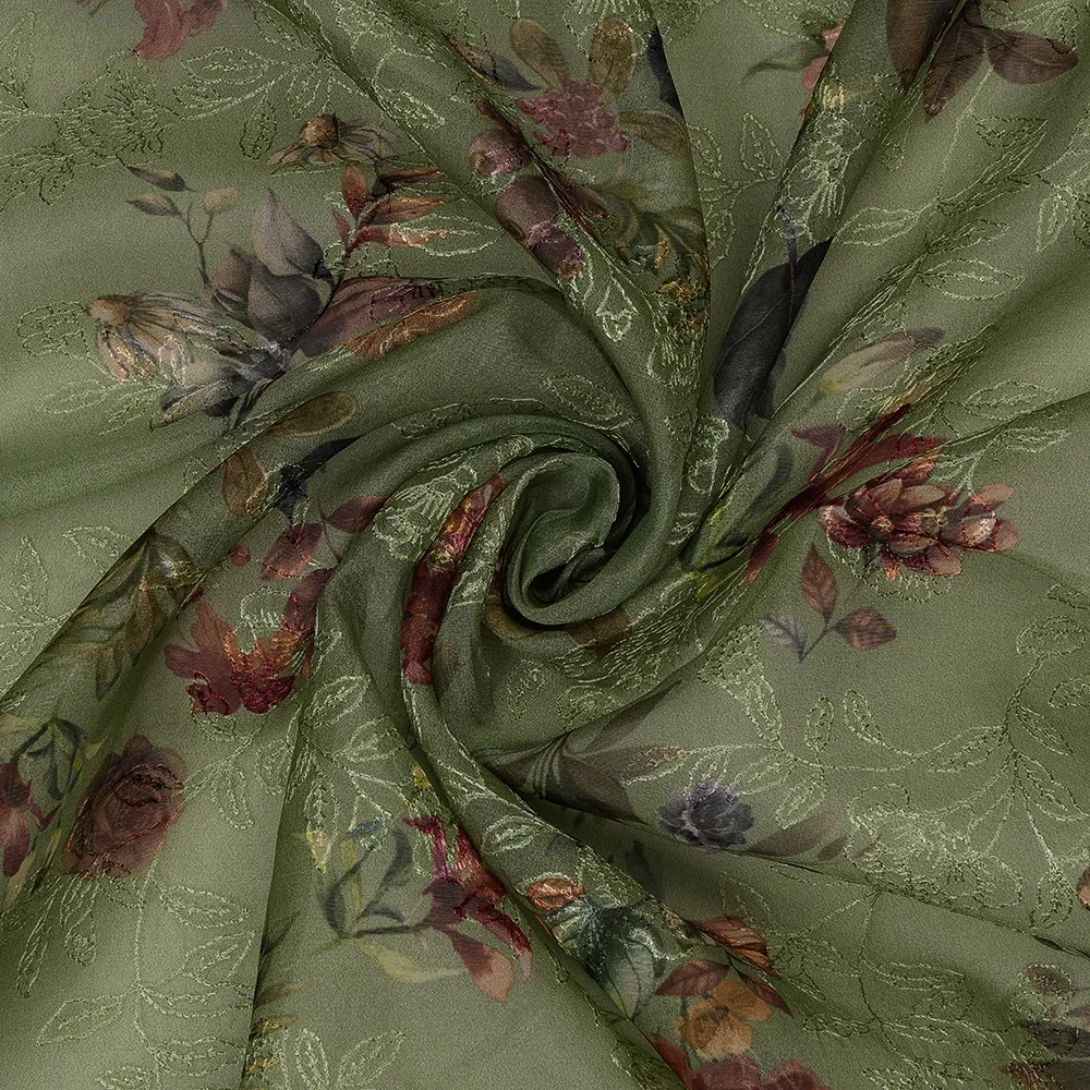 ORGANZA EMBROIDERY PRINTS
