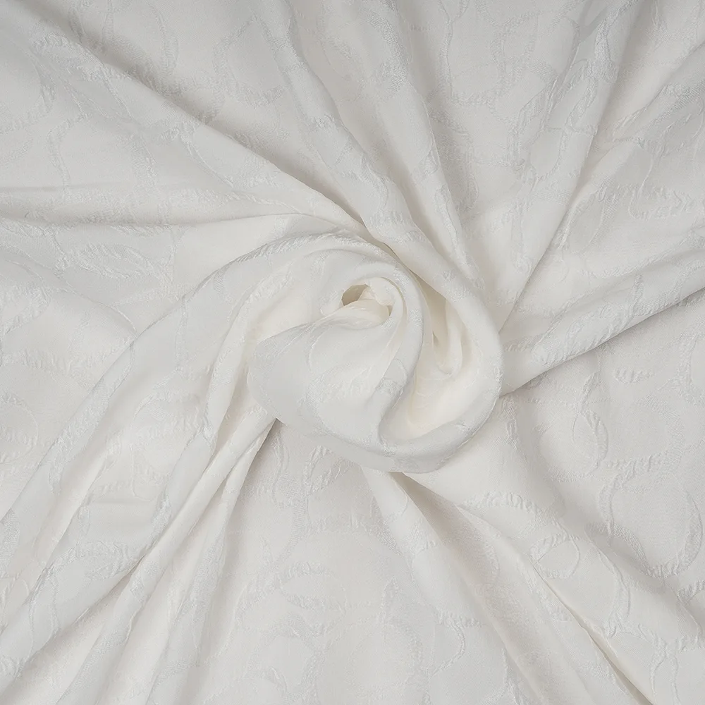 Crepe Bubble Jacquard
