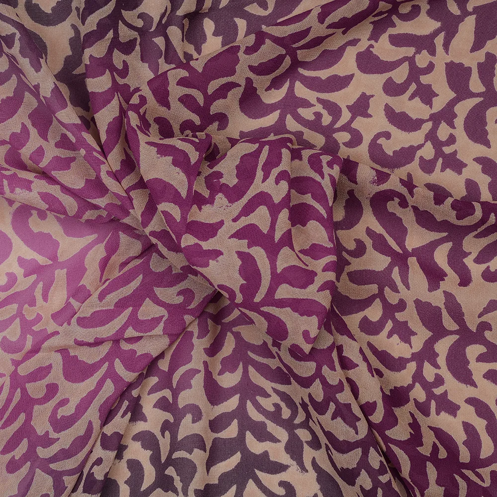 Georgette Plain 60 Grams - Shibori