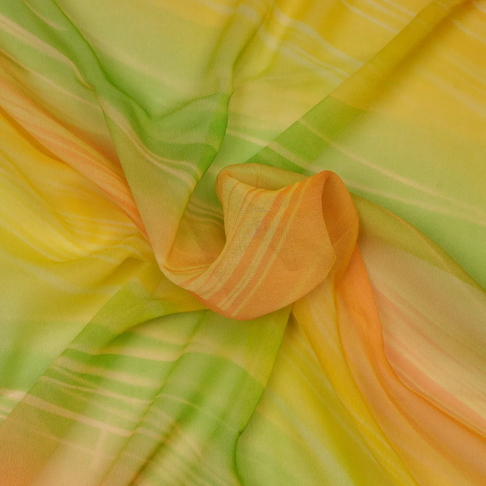 Georgette Plain 40 Grams - Hand Paint
