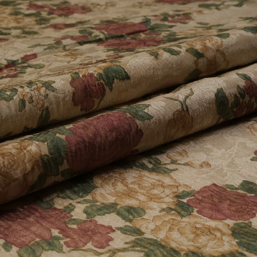 WRINKLE CREPE JAC. - PRINTED