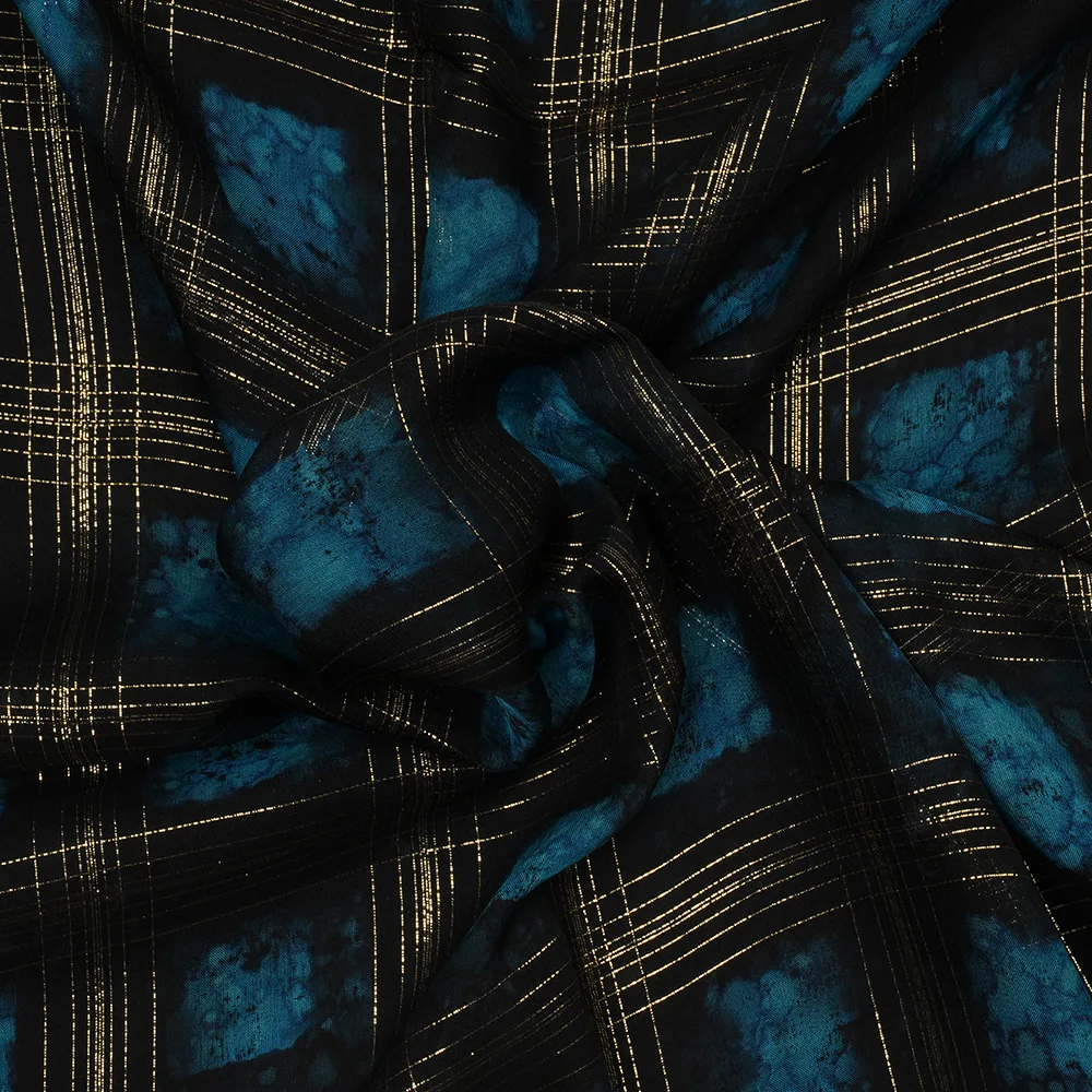 FLAT CHIFFON LUREX JACQ. - HP