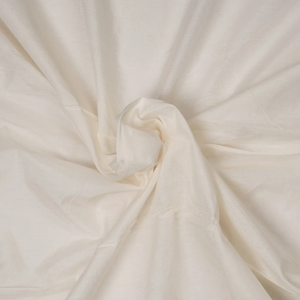 Silk Cotton Chanderi Plain