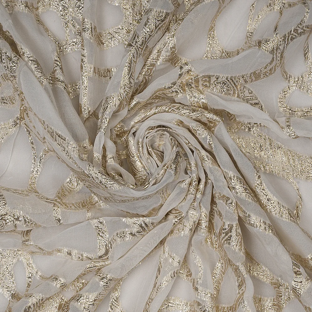 Georgette Lurex Jacquard