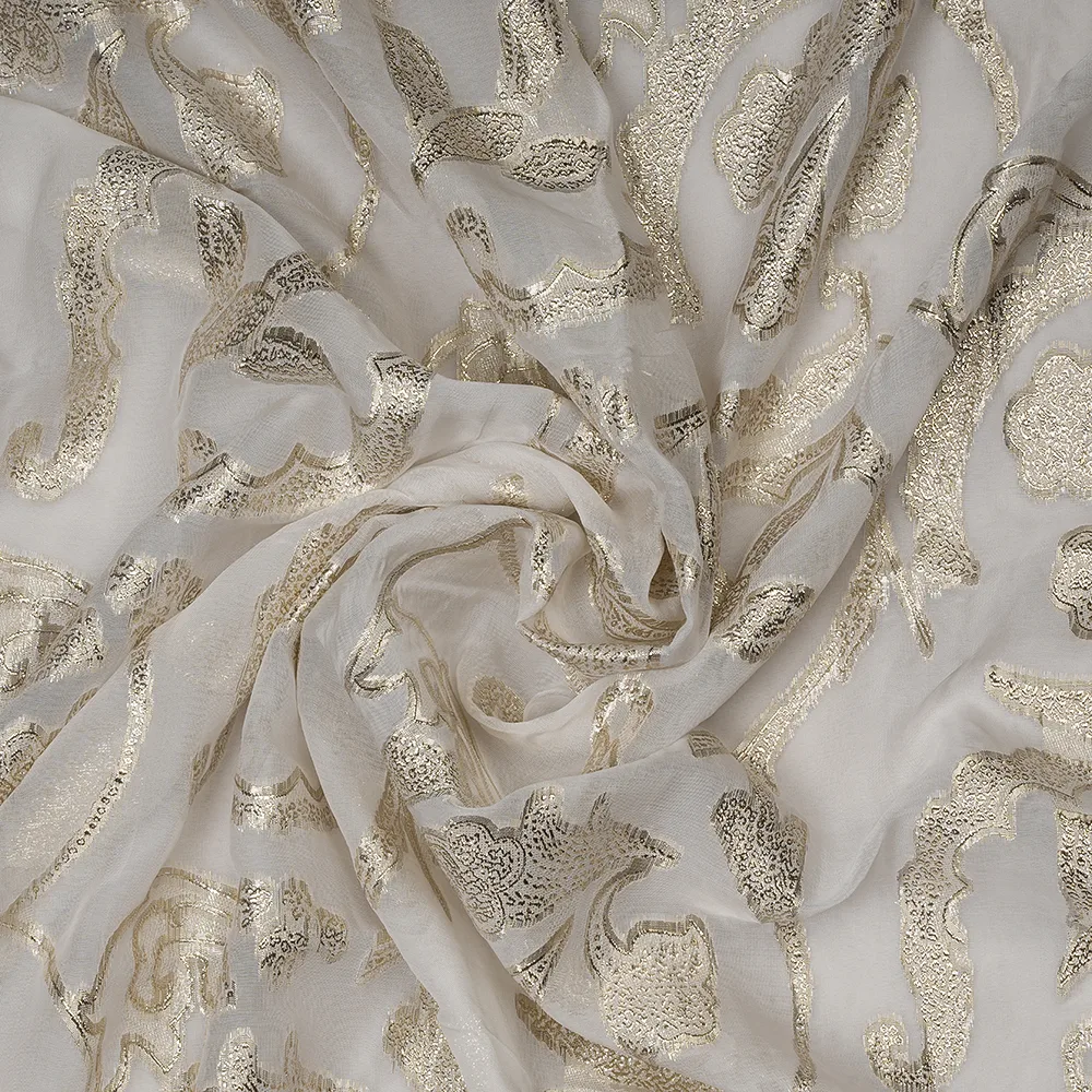 Georgette Viscose Lurex Jacquard