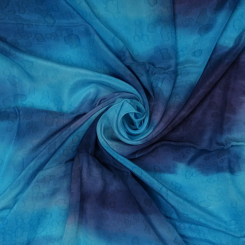BEMBERG CREPE PLAIN - HAND PAINTED