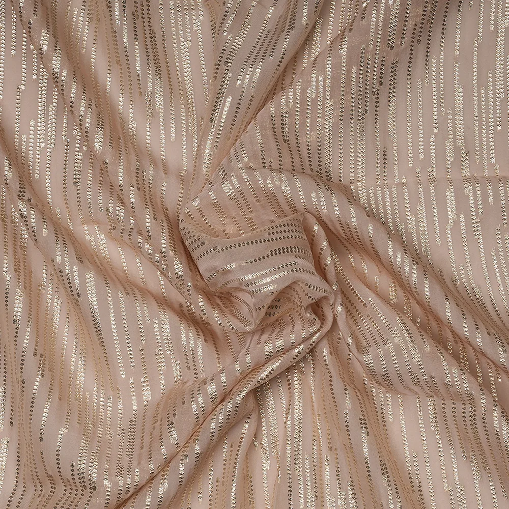 Georgette Viscose Lurex Jacquard
