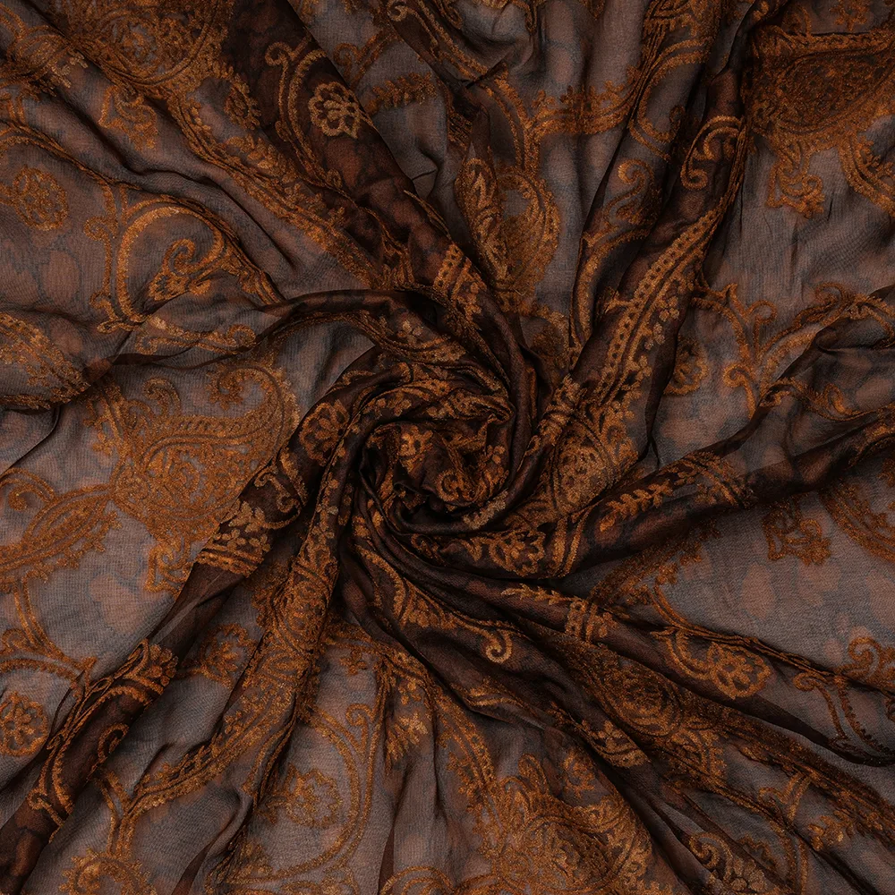 FLAT CHIFFON VELVET PRINT