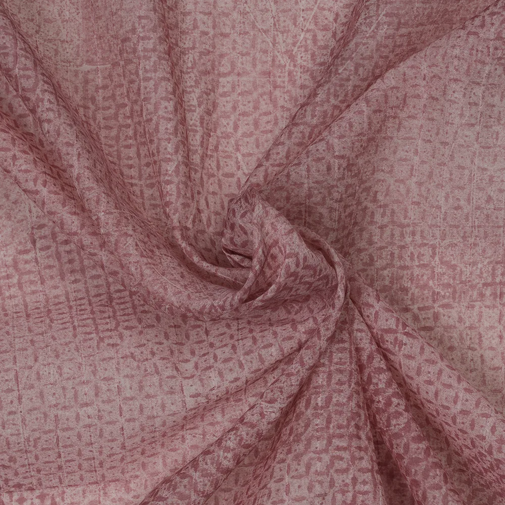 Silk Cotton Chanderi - Digital Print