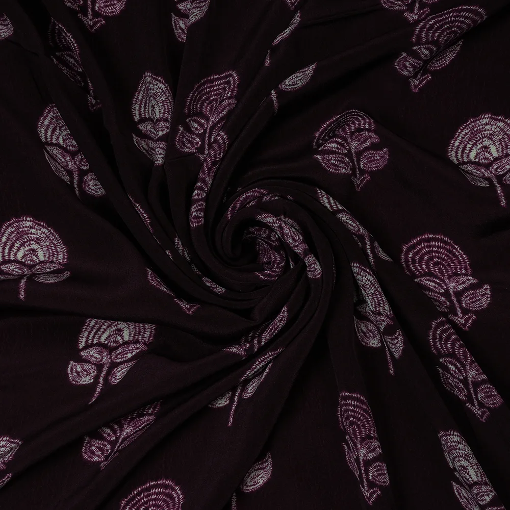 Bamberg Crepe Plain - Digital Print