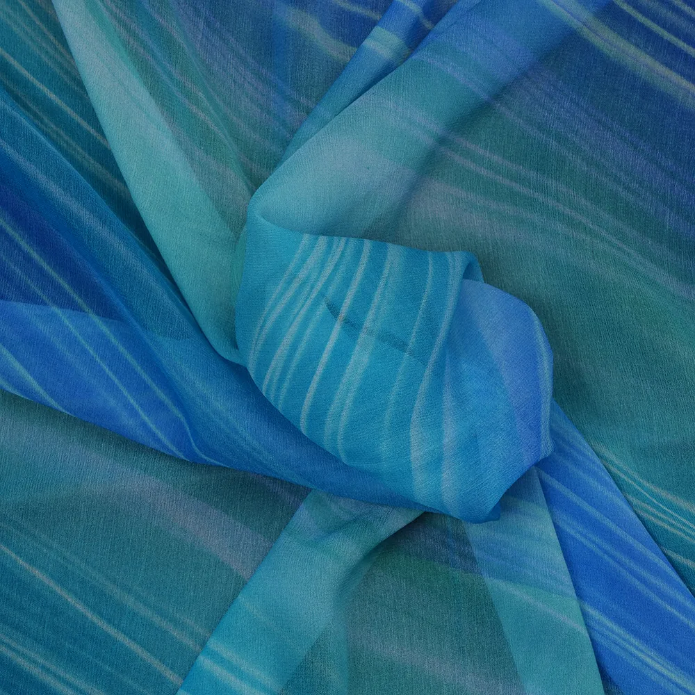 Georgette Plain 40 Grams - Hand Paint