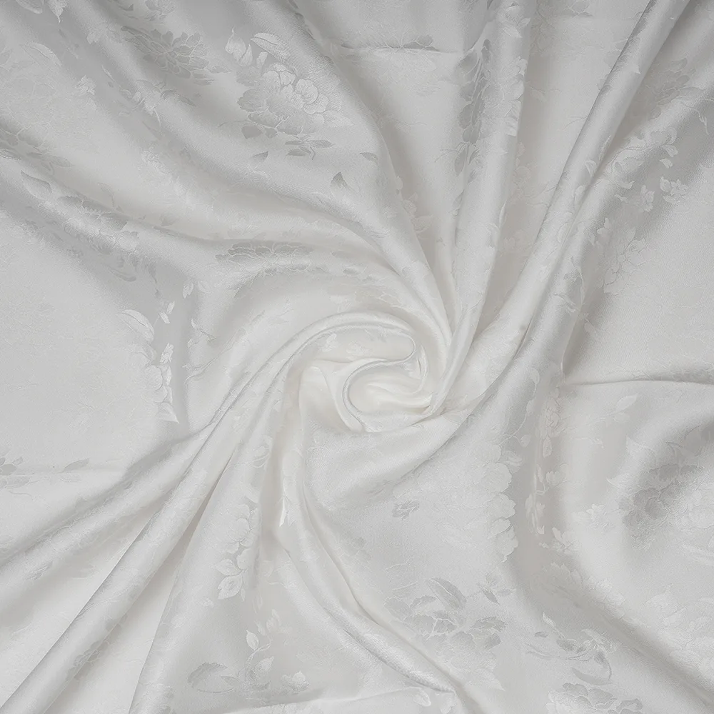 Satin Crepe Lurex Jacquard