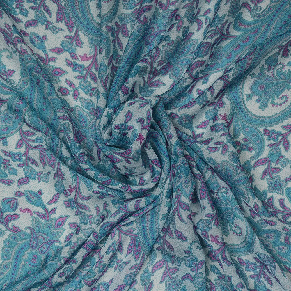 Flat Chiffon Plain 40 Grams - Digital Print