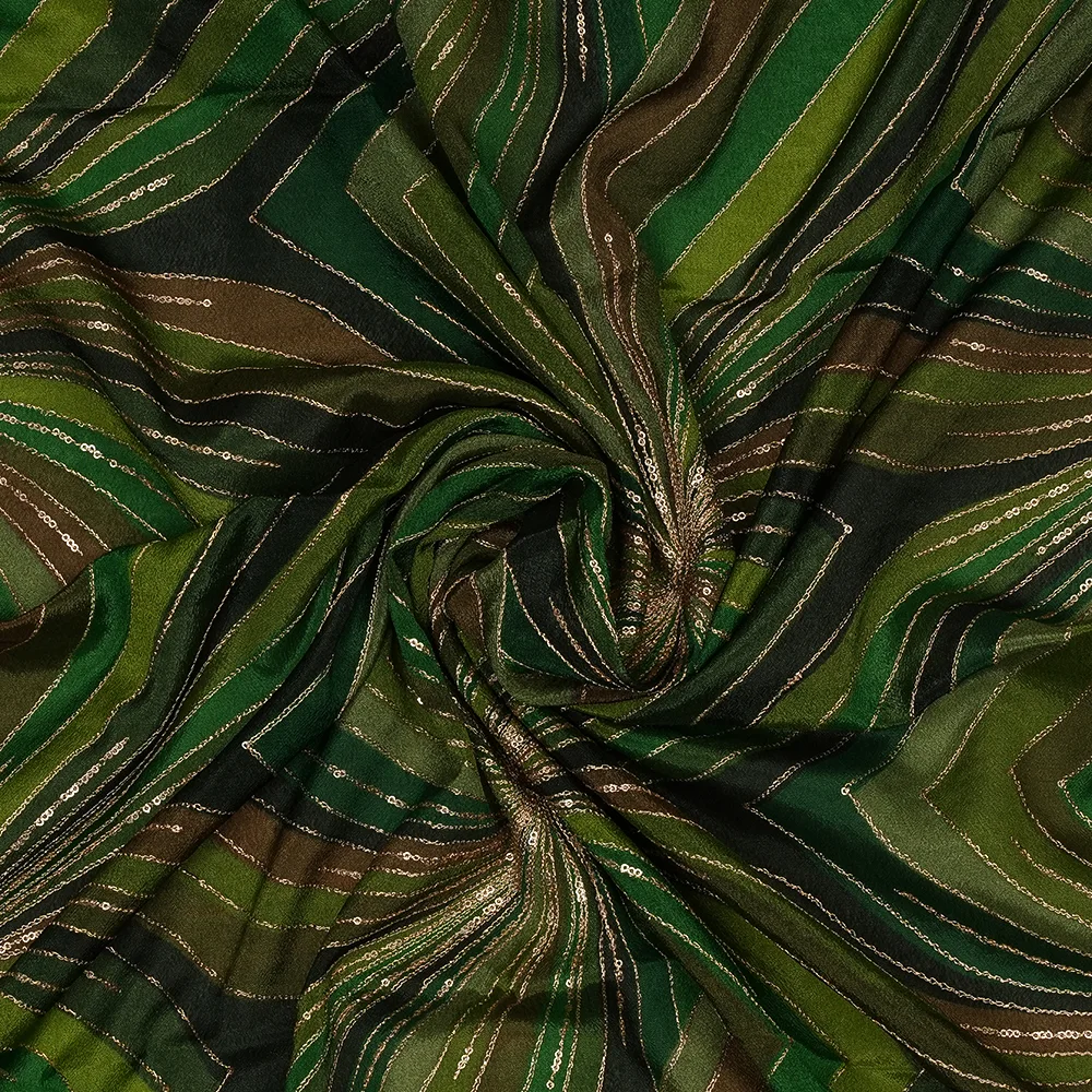 BAMBERG CREPE EMBROIDERY PRINT