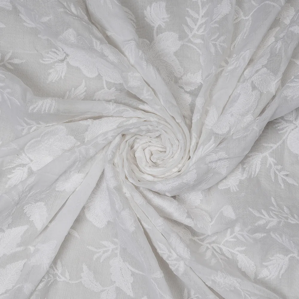 Cotton Voile Plain - 58" - Embroidery