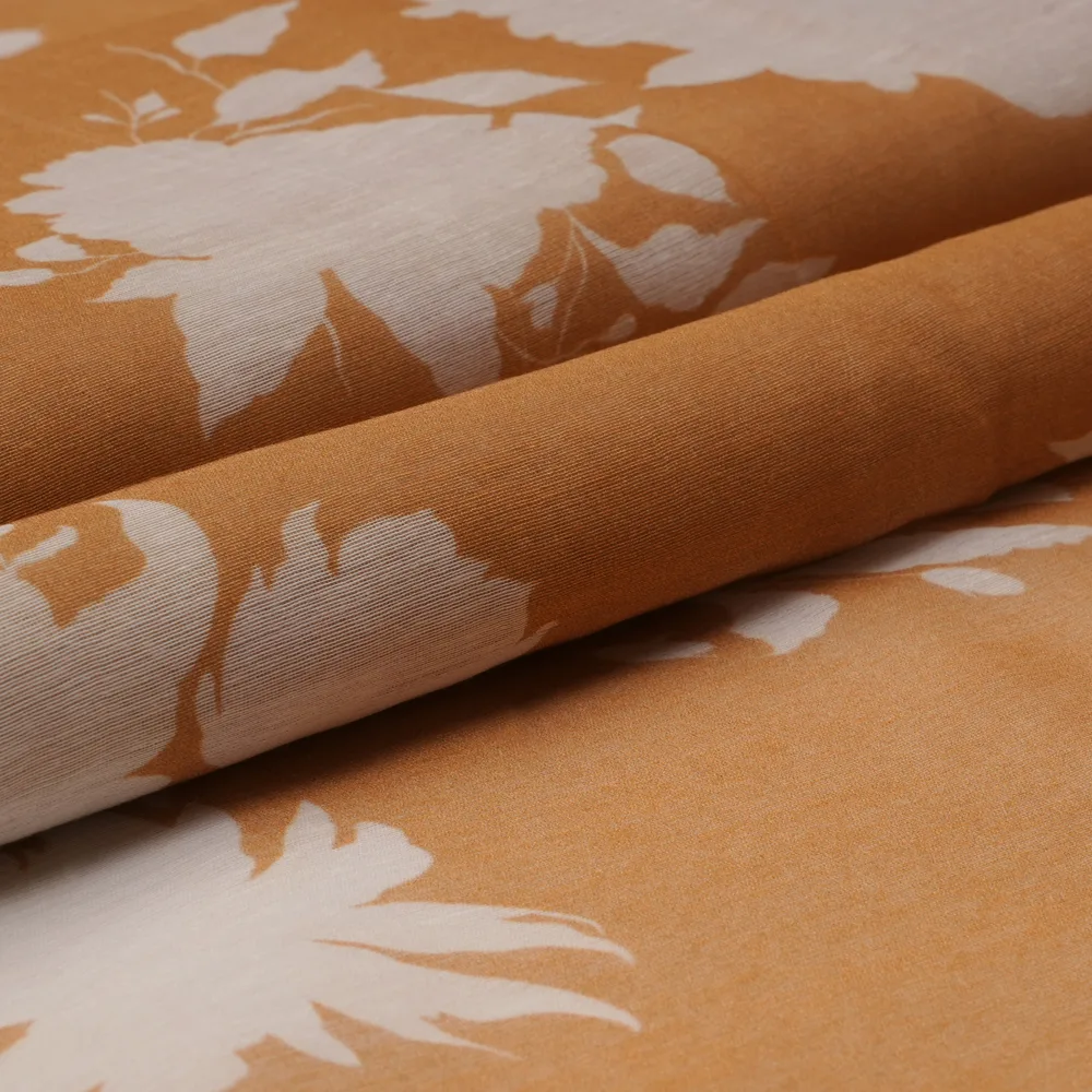 Silk Cotton Chanderi - Digital Print