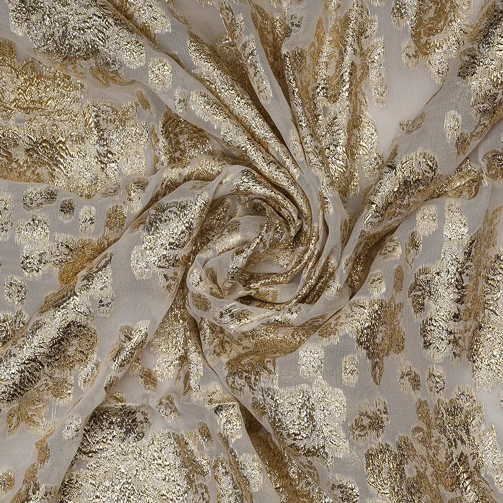 Georgette Lurex Jacquard