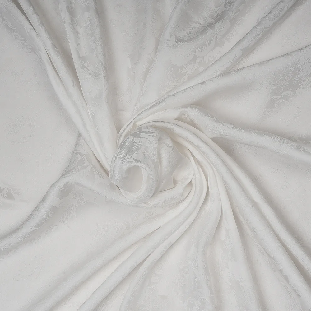 Satin Crepe Jacquard 80gm