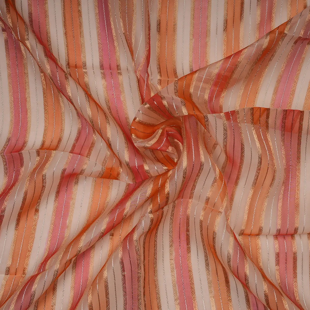 ORGANZA JARI STR - HAND PAINT