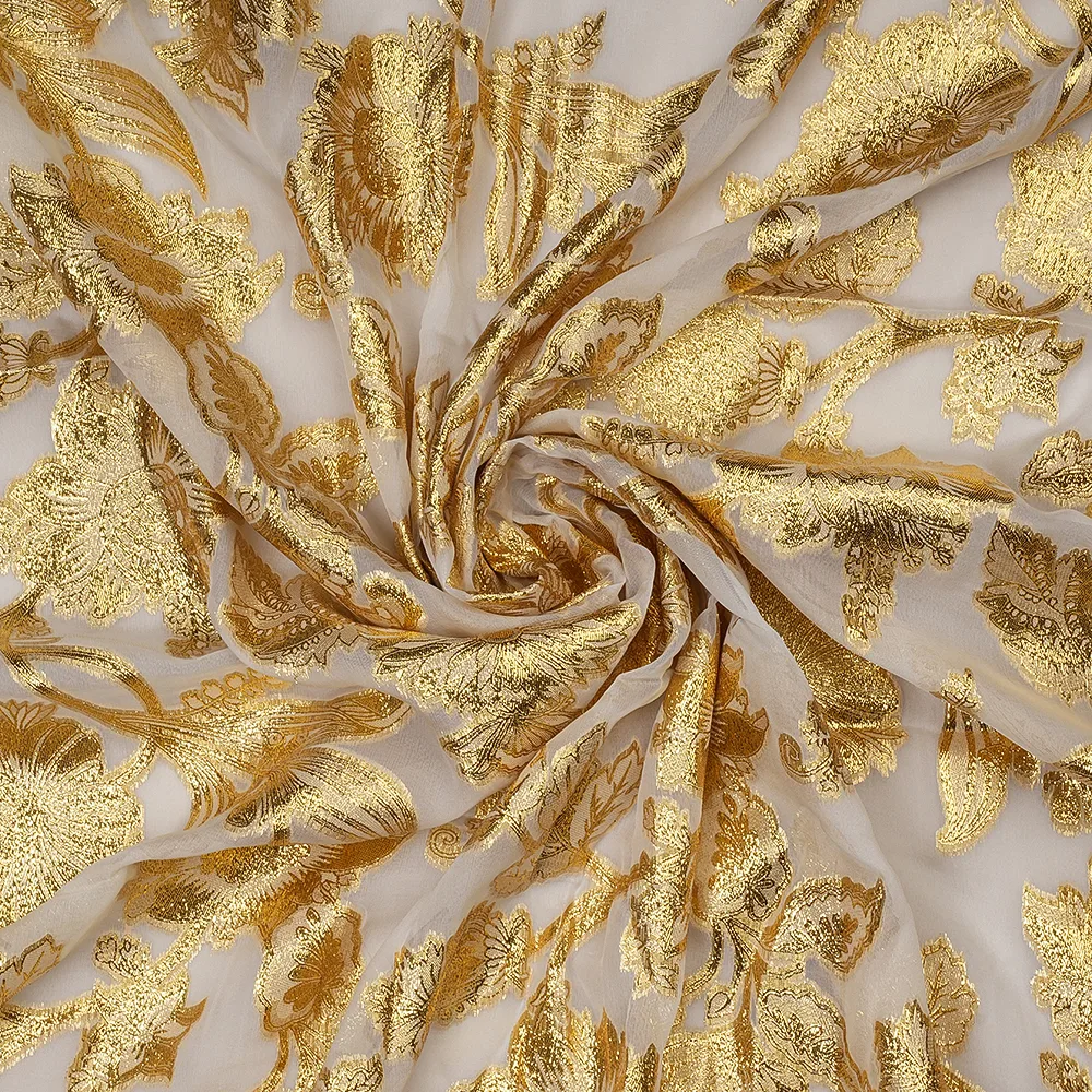 Georgette Lurex Jacquard