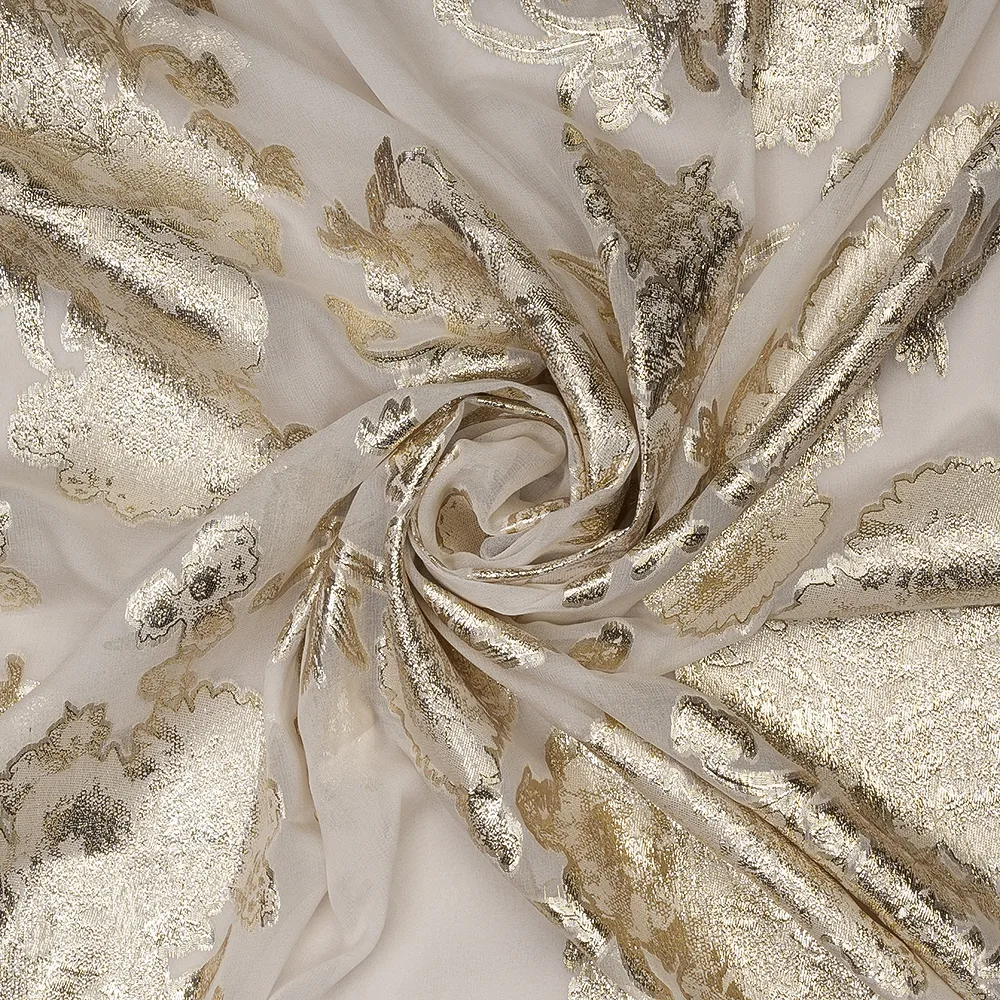 Georgette Lurex Jacquard