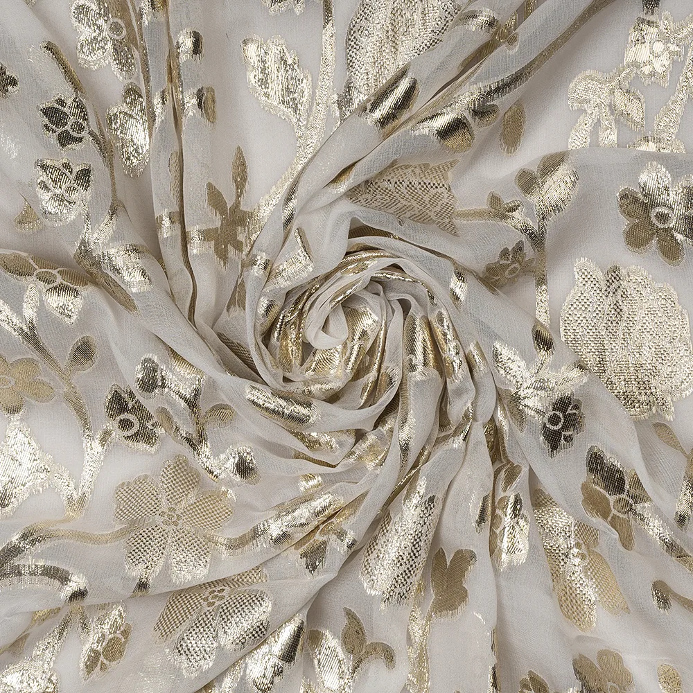 Georgette Lurex Jacquard