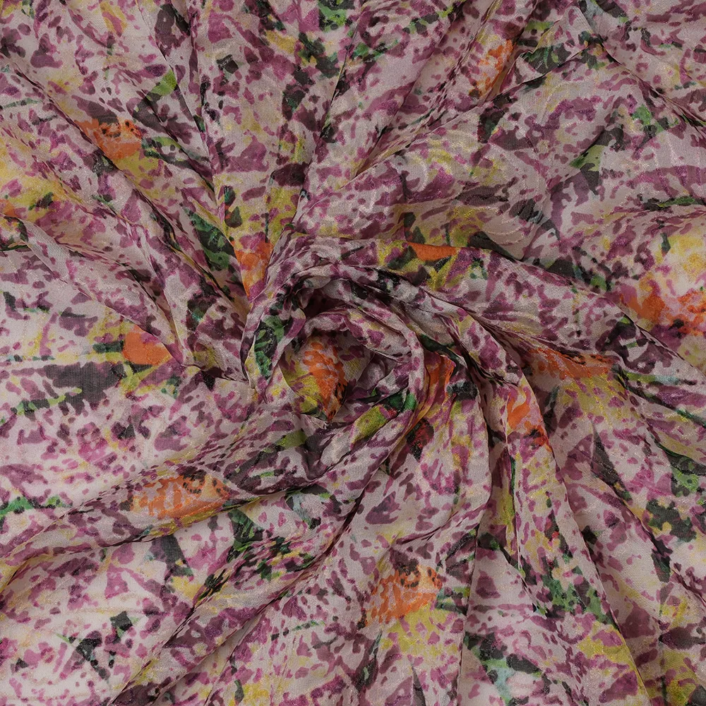 FLAT CHIFFON VELVET PRINT