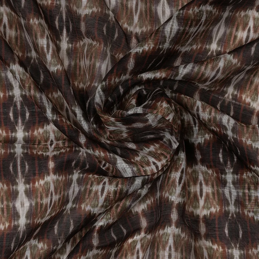 Silk Linen Plain 60 Grams - Digital Print