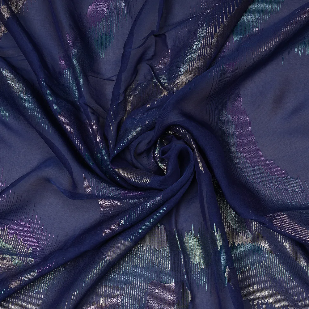 Georgette Viscose Lurex Jacquard